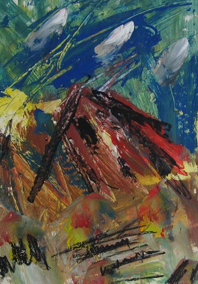 Landschaft mit Haus Bild 20